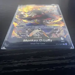 Monkey.D.Luffy (001) ST14-001 Leader Starter Deck 14: 3D2Y One Piece Foil NM - Image 4