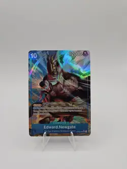 One Piece TCG Edward Newgate OP13-042 SR Alternate Art NM Pack to Sleeve - Image 1