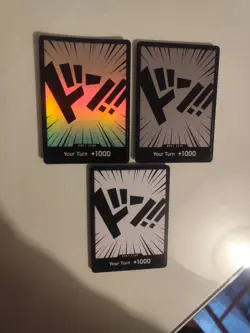 HOLOGRAPHIC Rainbow 🌈 DON!! Playset - ST10 - NM x10 One Piece TCG Don - Image 3