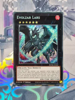 DUNE-EN043 Evolzar Lars Secret Rare 1st Edition Near Mint YuGiOh TCG - Image 1