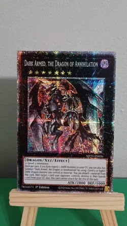 2025 Yugioh Dark Armed The Dragon Of Annihilation MP25-EN036 Starlight Rare - Image 1