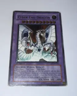Yugioh Cyber End Dragon CRV-EN036 1st Edition Ultimate Rare Yu-Gi-Oh! Card - Image 1