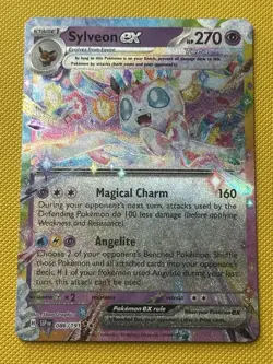 Sylveon EX 086 Surging Sparks Double Rare Card NM Condition - Image 1