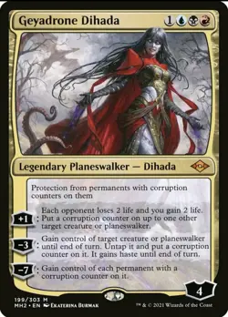 MTG Geyadrone Dihada - Modern Horizons 2 Card # 199 NM - Image 1