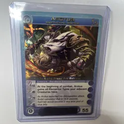 Chaotic Card : Max E Arctus Heptadd's Squire Fire And Stone Super Rare Creature - Image 2