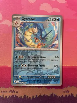 Pokemon Card Gyarados Paldea Evolved Reverse Holo Rare 043/193 Near Mint - Image 1