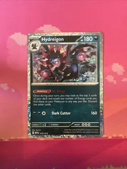 Pokemon Card Hydreigon McDonald's 2024 Holo 010/015 Near Mint - Image 1