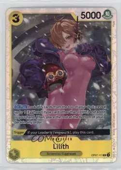2024 One Piece Card Game: 500 Years in The Future OP07 SR Lilith #OP07-111 - Image 1
