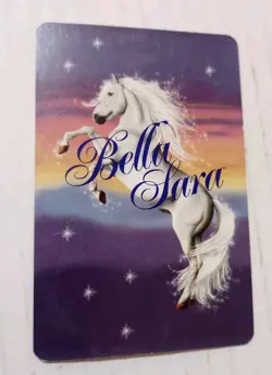 Bella Sara TCG Northern Lights Embarr 7/55 Common Horse Card 2007 - Image 2