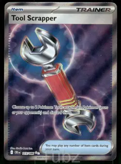 Tool Scrapper 115/086 Ultra Rare ME04: Chaos Rising Pokemon Near Mint - Image 1