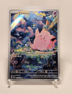 Pokemon Clefairy 094/088 SV09 Journey Together IR Holo ENG 2026 Basic 70HP - Image 1