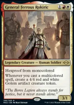 Magic the Gathering MTG General Ferrous Rokiric (198) Modern Horizons 2 NM - Image 1