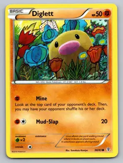 Diglett 38/38 Common Generations Lightly Played - Image 1