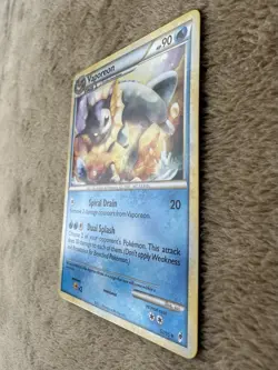 2011 Pokemon TCG Call Of Legends Vaporeon Non-Holo 52/95 LP+ - Image 2