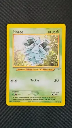Pokemon - Neo Destiny - Pineco 77/105 - Image 1