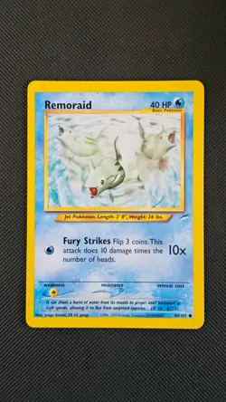 Pokemon - Neo Destiny - Remoraid 80/105 - Image 1