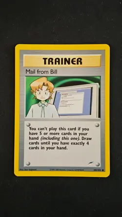 Pokemon - Neo Destiny - Mail From Bill 105/105 - Image 1