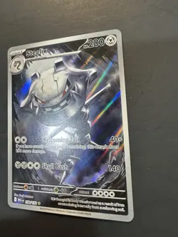 2025 Pokemon Mega Evolutions Steelix 150 /132 Full Art Illustration rare 03 - Image 3
