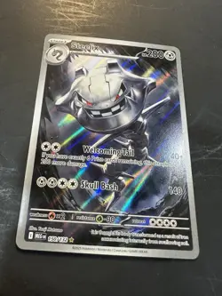 2025 Pokemon Mega Evolutions Steelix 150 /132 Full Art Illustration rare 03 - Image 4