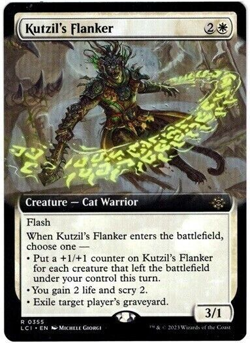 Kutzil's Flanker ( extended art ) The Lost Caverns of Ixalan - MTG NM - Image 1