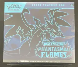 Pokemon TCG: Phantasmal Flames Elite Trainer Box - ETB - As Pictured - Image 1