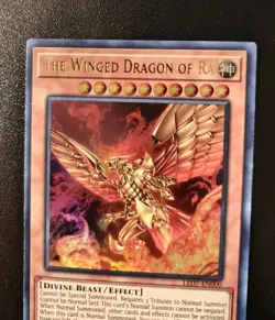 The Winged Dragon of Ra Effect Card Yu-Gi-Oh! TCG LED7-EN000 Ultra Rare 1st Ed - Image 3
