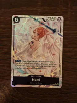 NAMI OP15-086 SR ALT ART ONE PIECE TCG ENGLISH - Wedding Nami - Open to Offers - Image 3
