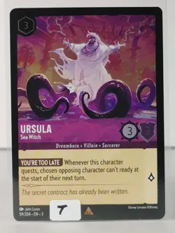 Ursula - Sea Witch - Rare/Foil - Into the Inklands #59 - LORCANA -U Pick - Image 2