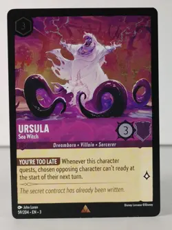 Ursula - Sea Witch - Rare/Foil - Into the Inklands #59 - LORCANA -U Pick - Image 3