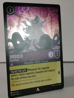 Ursula - Sea Witch - Rare/Foil - Into the Inklands #59 - LORCANA -U Pick - Image 4