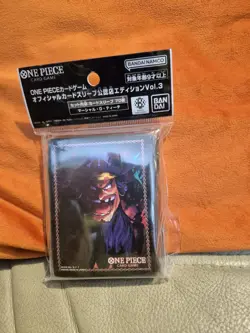 Marshall D. Teach 70 Sleeves Japanese One Piece Card Game Official Vol.3 BK84 - Image 1