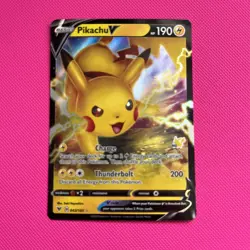 Pikachu V - 043/185 - Vivid Voltage - Pokemon Card - Image 1