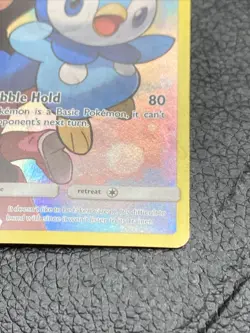 B6 Piplup Cosmic Eclipse Secret Rare Card 239/236 DMG - Image 4