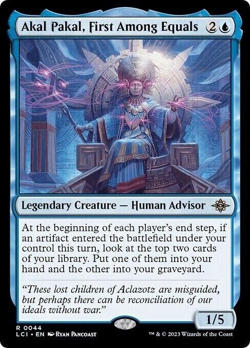 Akal Pakal, First Among Equals, The Lost Caverns of Ixalan, MTG LCI NM/M Foil - Image 1