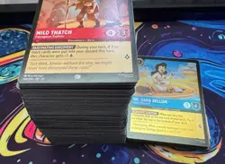 Disney Lorcana Wilds Unknown 250+ Bulk Card Lot Foil and Non-Foil (23 foil) - Image 1