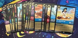 Disney Lorcana Wilds Unknown 250+ Bulk Card Lot Foil and Non-Foil (23 foil) - Image 2