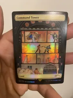 Command Tower (0744) -Foil Near Mint MTG Secret Lair - Image 1