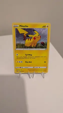 Pikachu SWSH039 Black Star Promo Holo Rare Card Pokemon TCG - Image 1