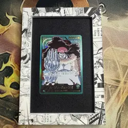 Hody Jones OP06-020 Parallel Gold Letter OP06 One Piece JP Trading Card - Image 1