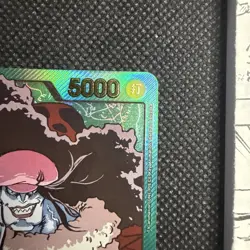 Hody Jones OP06-020 Parallel Gold Letter OP06 One Piece JP Trading Card - Image 5