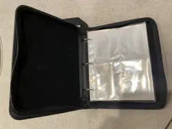 New Black Binder, Mew & Mewtwo Premium 4-Pocket Holder, Binder for Pokemon Cards - Image 3