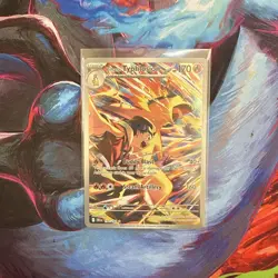 Pokemon TCG Ethans Typhlosion IR 190/182 Destined Rivals Full Art Holo Card NM - Image 1