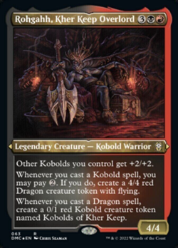 Rohgahh, Kher Keep Overlord - Foil Etched - Dominaria United - DMC MTG - Image 1