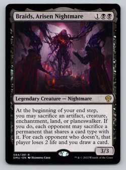 Braids, Arisen Nightmare - Dominaria United - MTG - Image 1