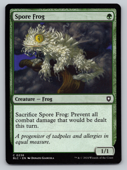 Spore Frog - Commander: Bloomburrow MTG - Image 1