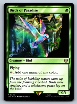 Birds of Paradise - Lord of the Rings Commander - MTG - Image 1