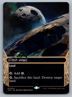 Strip Mine Borderless - Edge of Eternities - MTG - Image 1