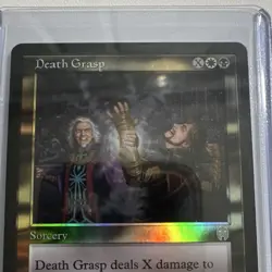 Magic: The Gathering Death Grasp Foil Sorcery White Black 95/143 2001 Eric Pete… - Image 3