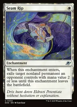 Seam Rip Light Play, English Magic the Gathering MTG Edge of Eternities - Image 1