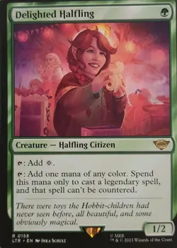 1x Delighted Halfling - Lord of the Rings: Tales of Middle-earth NM Normal - Image 2